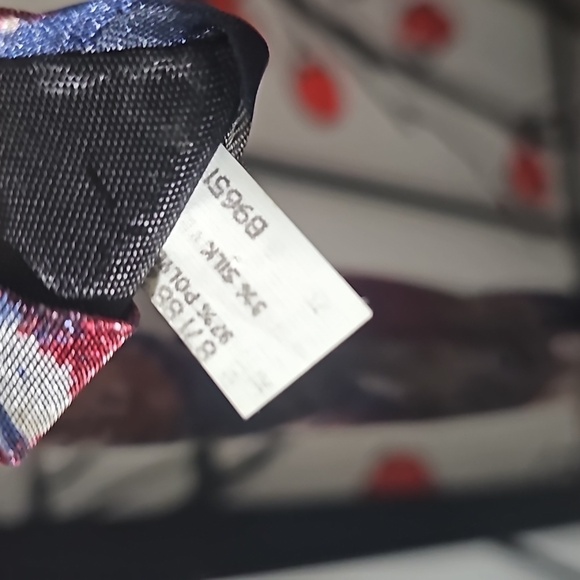 Oscar De La Renta Studio‎ Polyester Silk Blend Tie - Picture 5 of 6